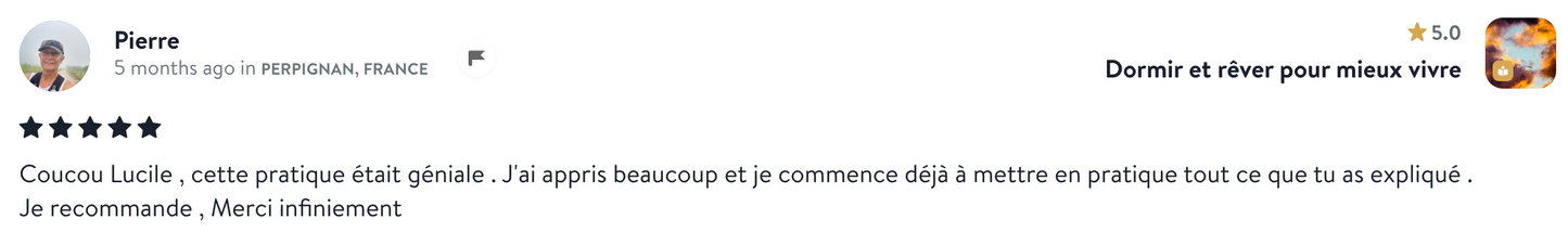 Dormir et rêver pour mieux vivre